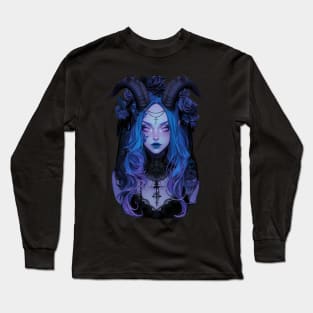 Gothic Demon Long Sleeve T-Shirt